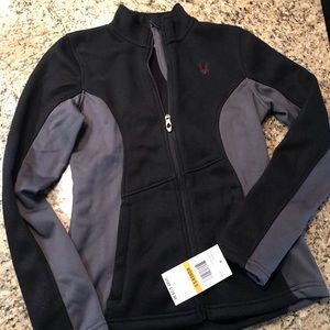 Women’s Fleece Lined Spyder Zip Up Jacket